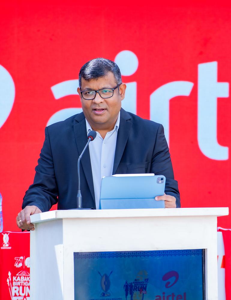 Airtel Uganda CEO and Managing Director Soumendra Sahu