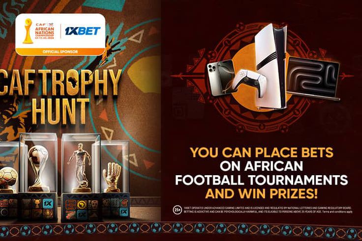 CAF Trophy Hunt: Win Samsung Galaxy, GoPro HERO13, PlayStation 5 Pro, and other prizes in 1xBet promo!