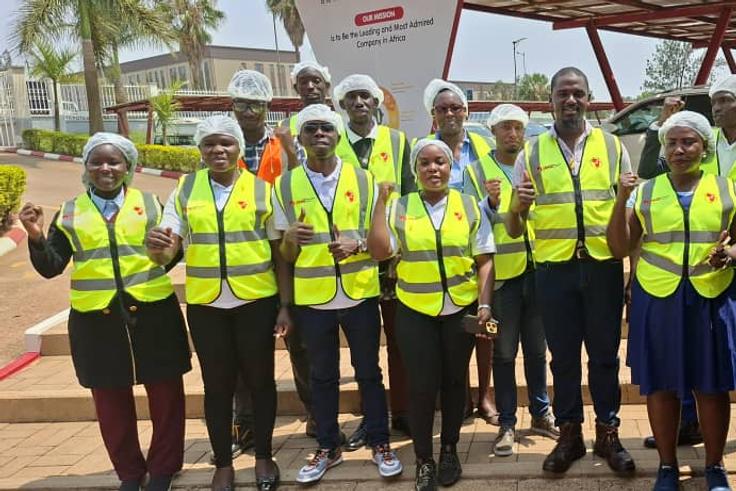 CCBU sets benchmark for safety practices at Vision Zero Africa Conference visit