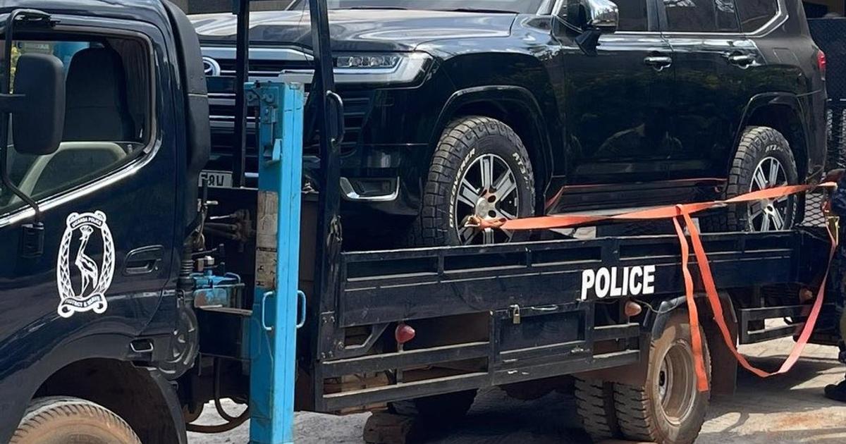 Security Operatives Seize More Vehicles From Anita Among's Nakasero Home