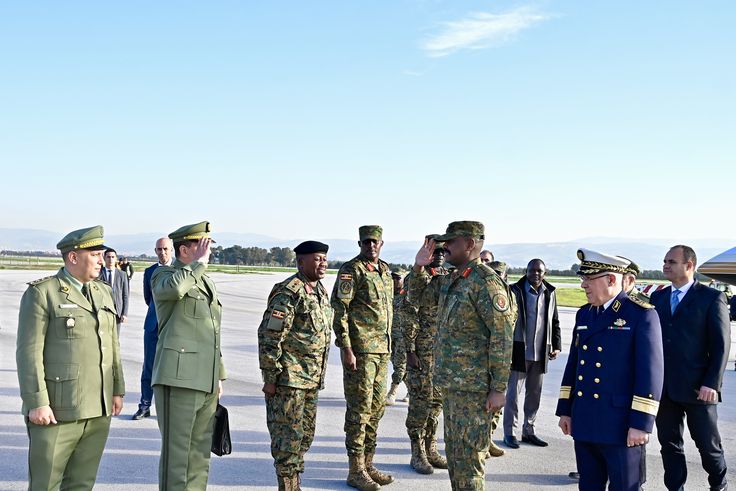 Gen Kainerugaba travels to Algeria