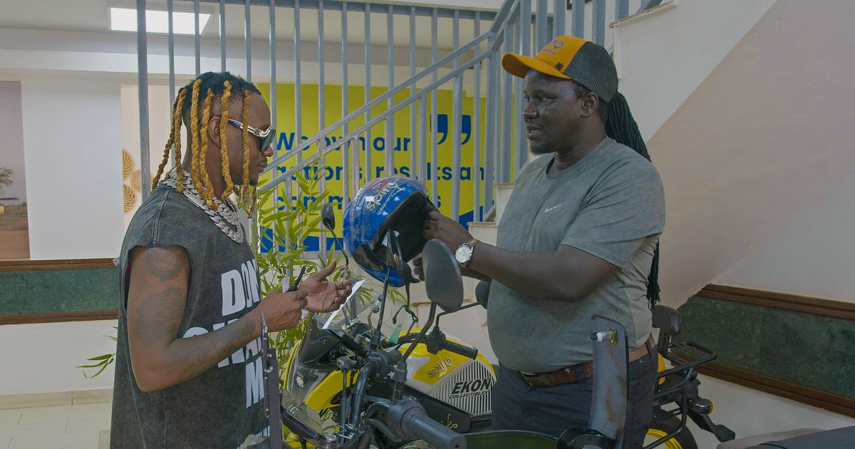 Fik Fameica Receives Electric Bike as Spiro Ambassador | Pulse Uganda