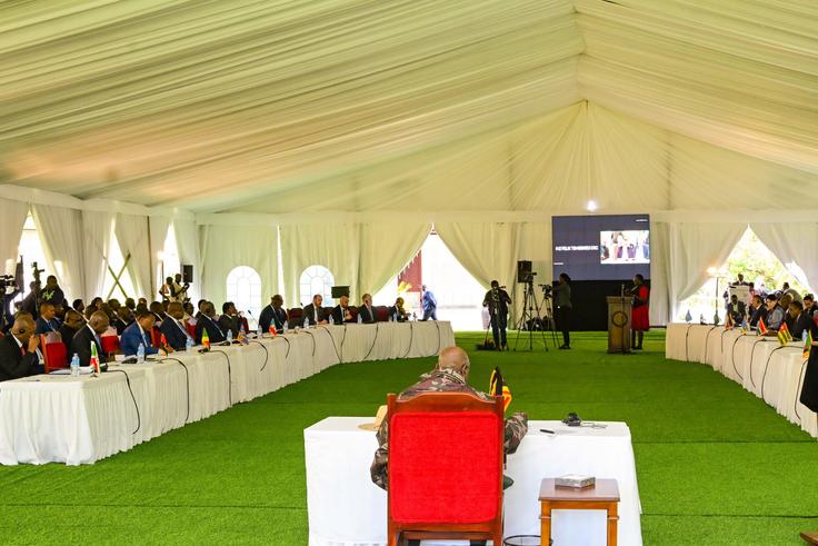 Museveni hosts regional  security summit on DRC conflict