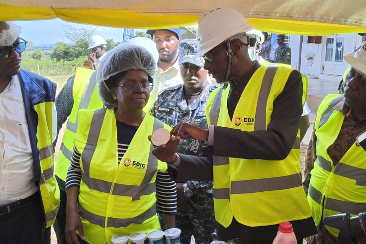 Inside expansion of Kayihura’s dairy project