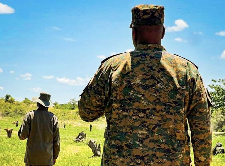 President Museveni and Gen Kainerugaba