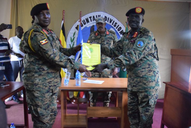 Gen. Birungi takes over as commander of UPDF Mountain Division