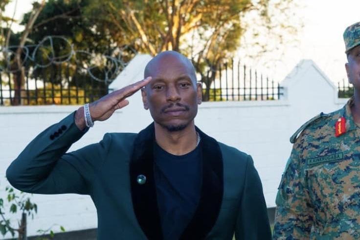 Inside Gen Kainerugaba , Tyrese Gibson meeting