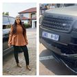 Zari crashes her Range Rover
