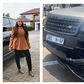 Zari crashes her Range Rover