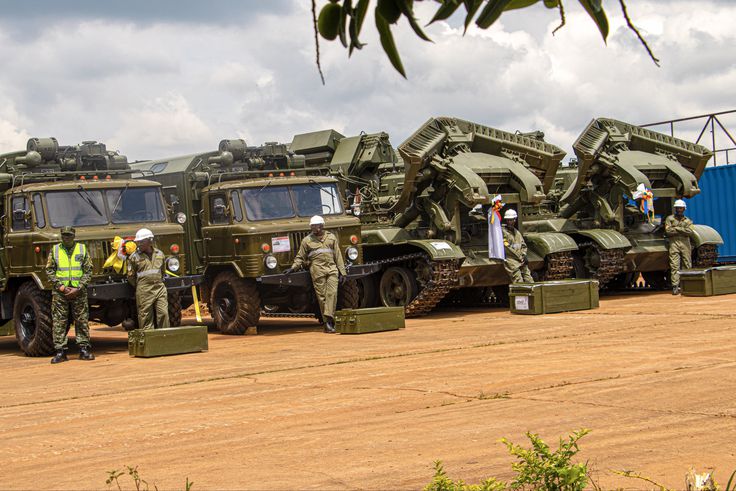 Uganda receives $53 Million Military equipment donation from Russia