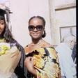 Gen Kainerugaba congratulates daughter Kenshuro upon UK university graduation