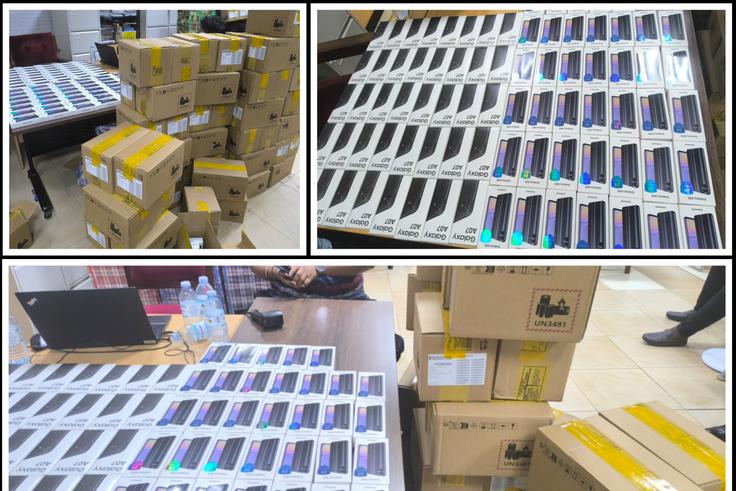 URA arrests top phone smuggler in downtown Kampala
