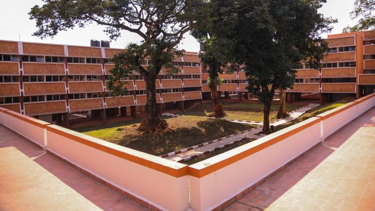 A section of the renovated Lumumba Hall