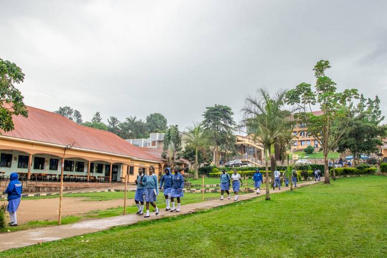 Students of St Kizito High School, Namugongo