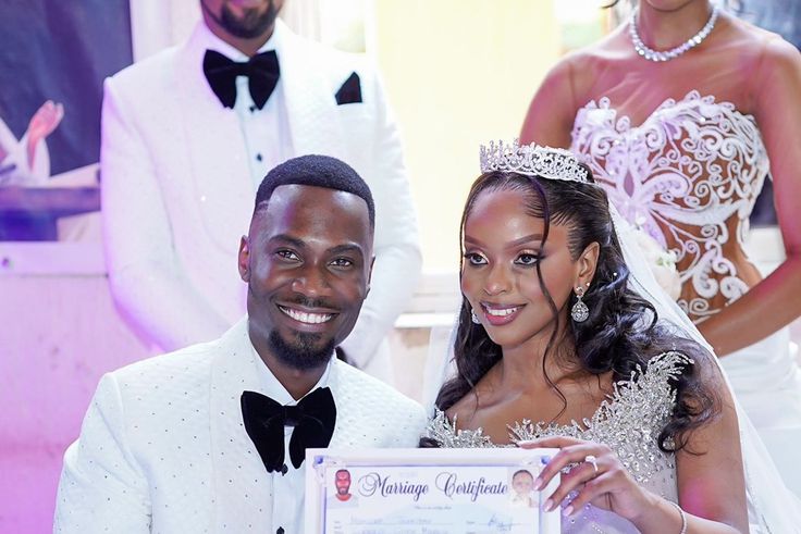 Baby Gloria, Jonas Mbaleka wedding in pictures