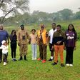 Kabaka Mutebi unwinds with family at Murchison Falls