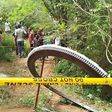 A metallic object that fell from the sky and landed in Mukuku Village, Makueni County, on December 30, 2024.