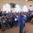 Rigathi Gachagua addressing the congregation during a church service at ACK Diocese of Mt. Kenya Central Gitugi Church
