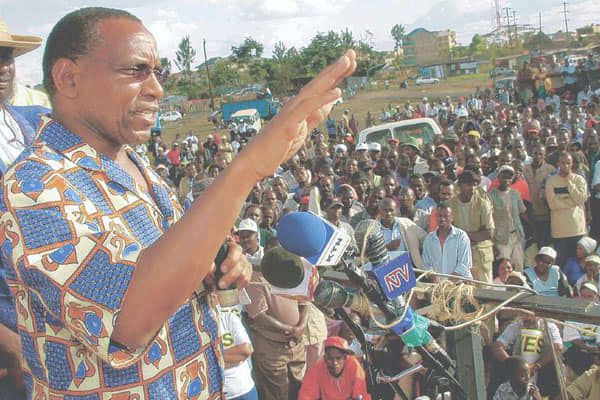 Former assistant minister for Internal Security Mirugi Kariuki