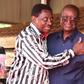 Siaya Governor James Orengo with Siaya Senator Oburu Odinga at the latter's 80th birthday celebrations, October 15, 2023