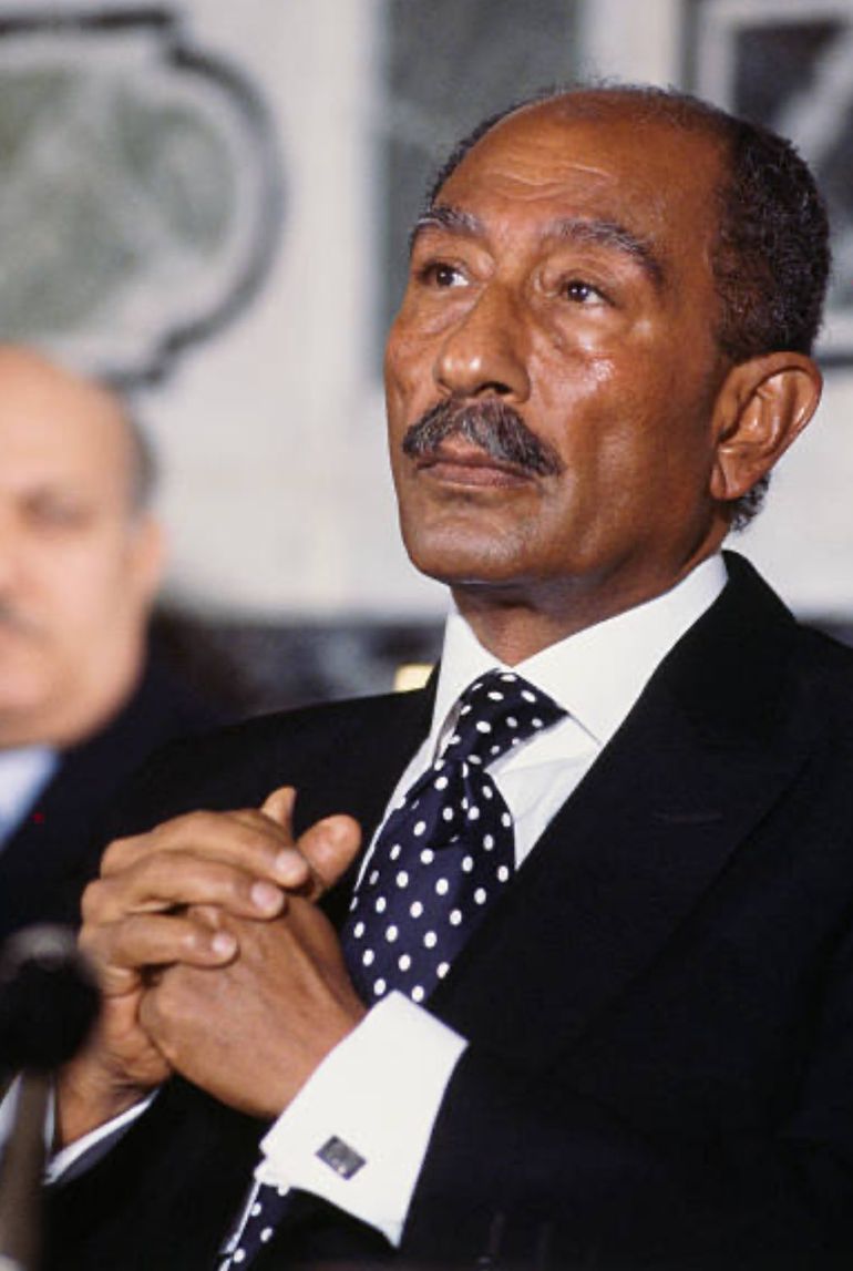 Former Egyptian President Anwar Sadat