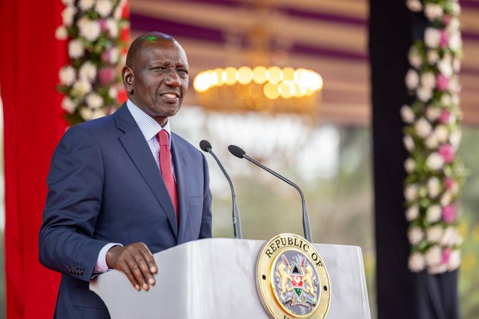 President William Ruto during the 2026 Labour Day Celebrations held in Vihiga County