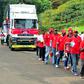 A photo Crown Paints staff marching past the Uhuru Park dias during a past Labour Day celebration - Photo/Crown Paints PLC