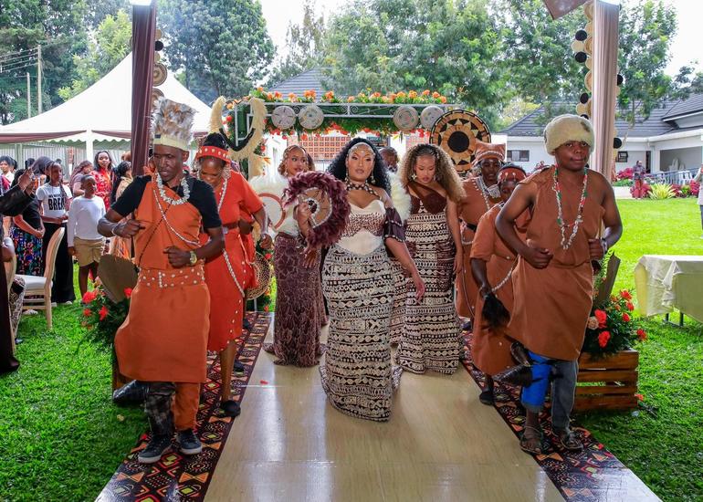Governor Anne Waiguru's son weds
