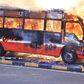 Super Metro bus torched on Thika Superhighway after fatal accident