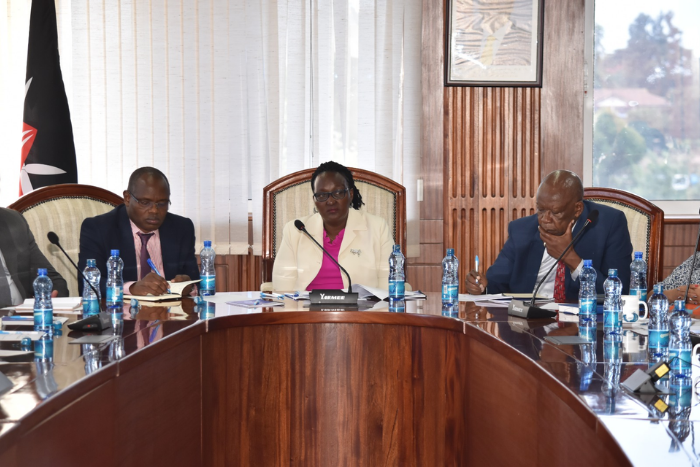 The Kenya Dairy Board in a meeting between the Dairy Processors and Kenya Revenue Authority