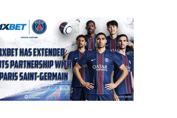 1xBet and Paris Saint-Germain extend partnership for 3 more seasons