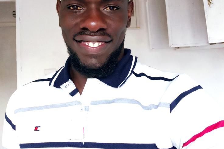 Kenyan TikTok creator Marvin Ibrahim Ochieng, popularly known as The News Guy