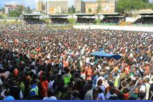 Crowd during a past political rally