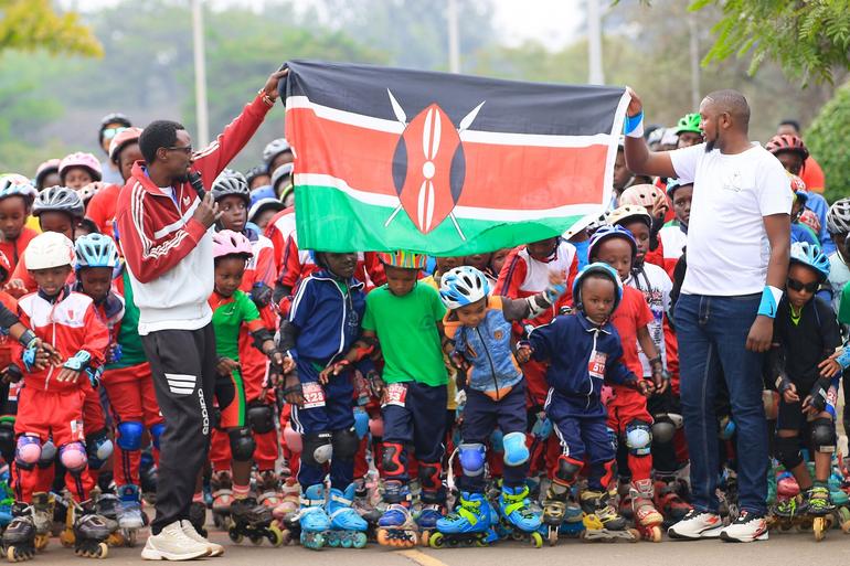 Snapshots from the 7th Inter-School Speed Skating Championships held in June 2026 at the Moi International Sports Centre, Kasarani (Image: Files)