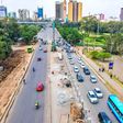 Viaduct being constructed along Kenyatta Avenue