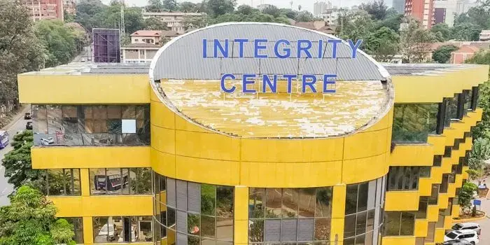 An aerial view of the EACC headquarters at Integrity Centre.(Image:EACC)