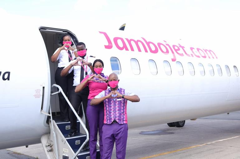 Jambojet has officially resumed daily flights between Nairobi and Entebbe, in October 2026 (Image: Files)