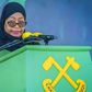 Tanzanian President Samia Suluhu Hassan