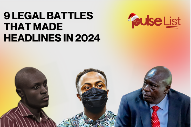 9 legal battles that made headlines in 2024