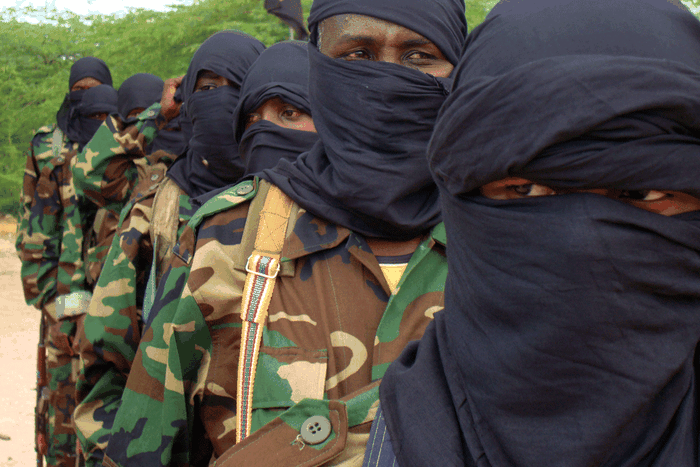 Suspected Al Shaab members