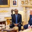 U.S. President Donald Trump hosts Rwanda's President Paul Kagame