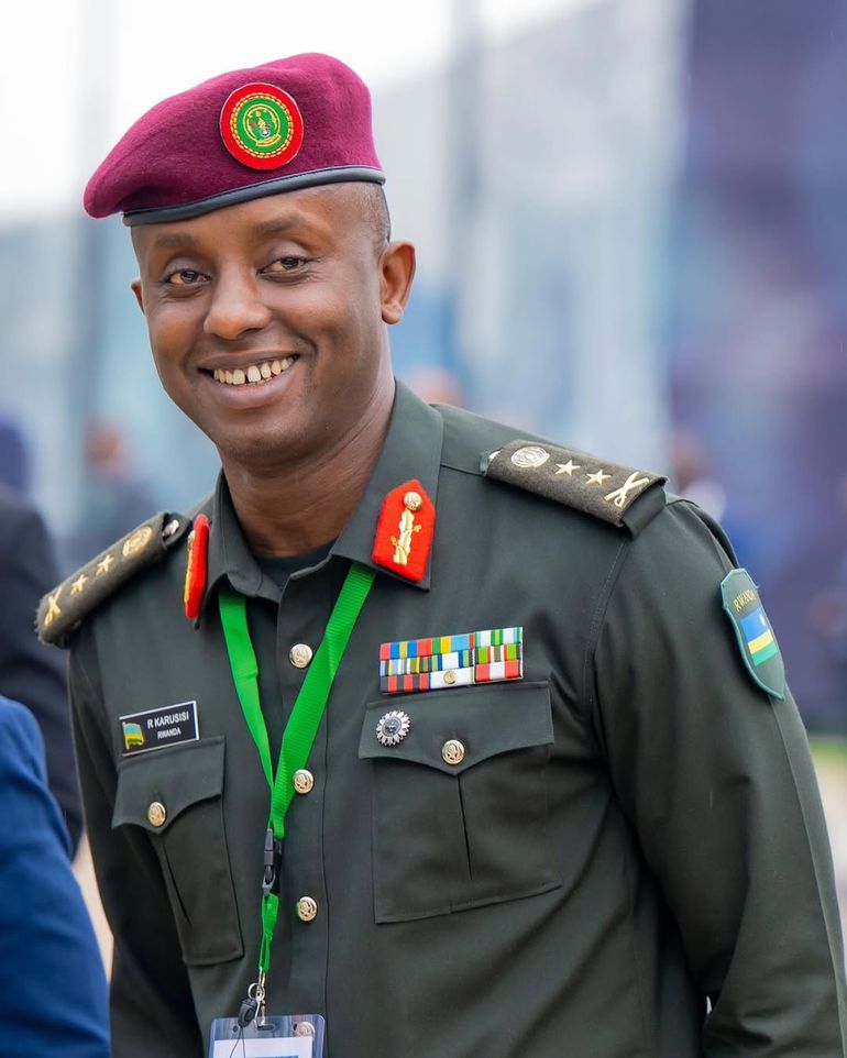 Major General Ruki Karusisi, commander of the RDF’s 5th Infantry Division and former Special Operations Force commander.