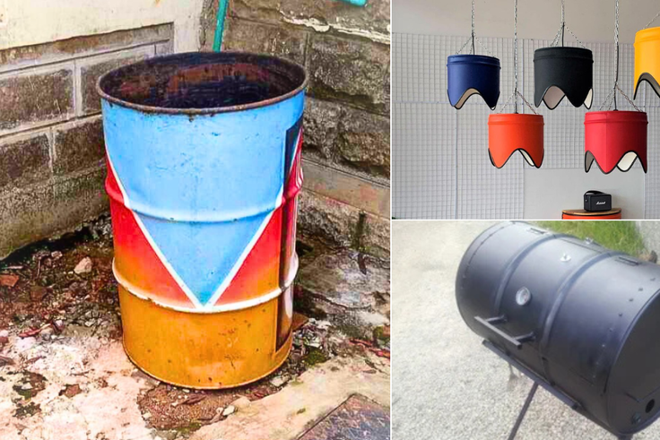 7 clever ways to repurpose old iron barrels