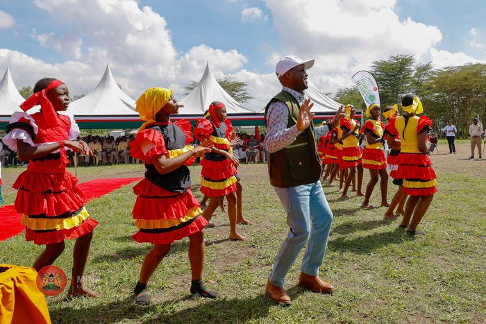 Interior Principal Secretary Dr. Raymond Omollo at Athi River Primary School
