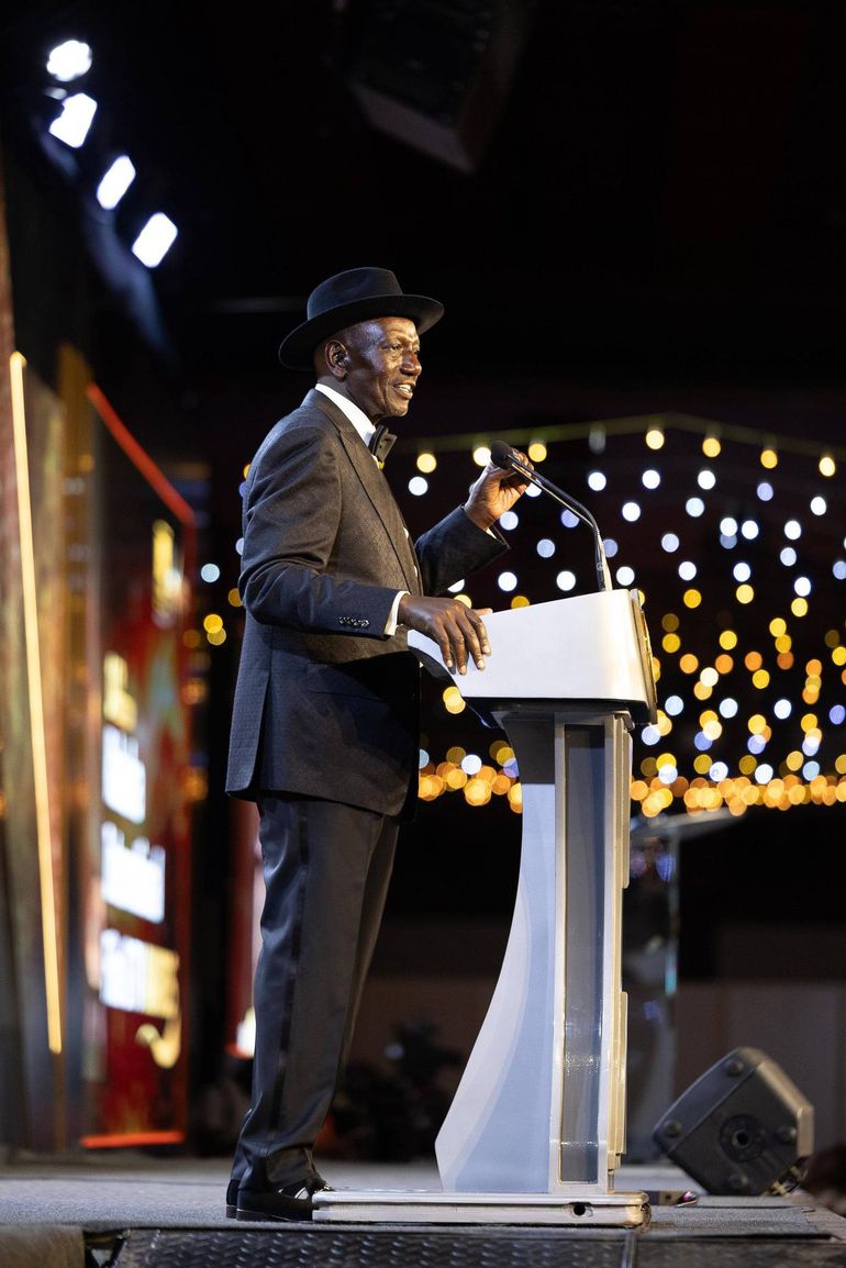 President William Ruto at the 2026 Kalasha Awards