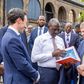 President William Ruto during a visit to UK