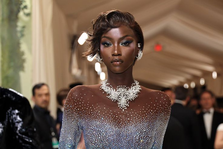 Model of the Year Anok Yai stuns at The Fashion Awards 2025