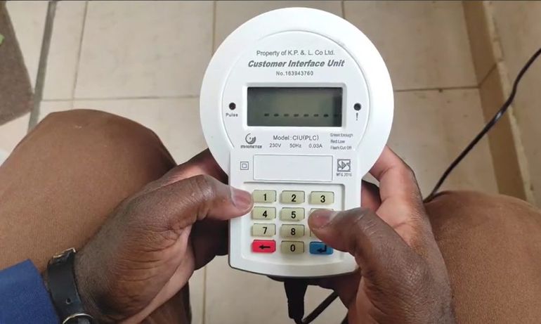 Kenya Power token metre