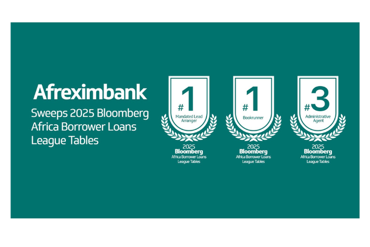 Afreximbank tops 2025 Bloomberg Africa loans league tables
