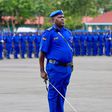 Police officers during a passout parade